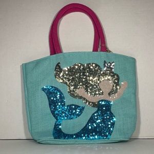 Mud Pie Sequin Mermaid Beach Bag